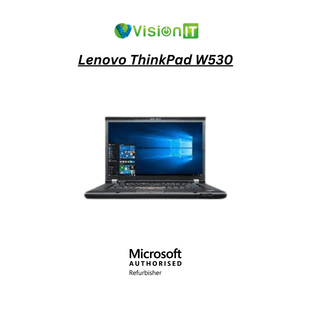 Buy Lenovo ThinkPad W530 online with certified restoration, 8GB RAM, SSD, and original power adapter included