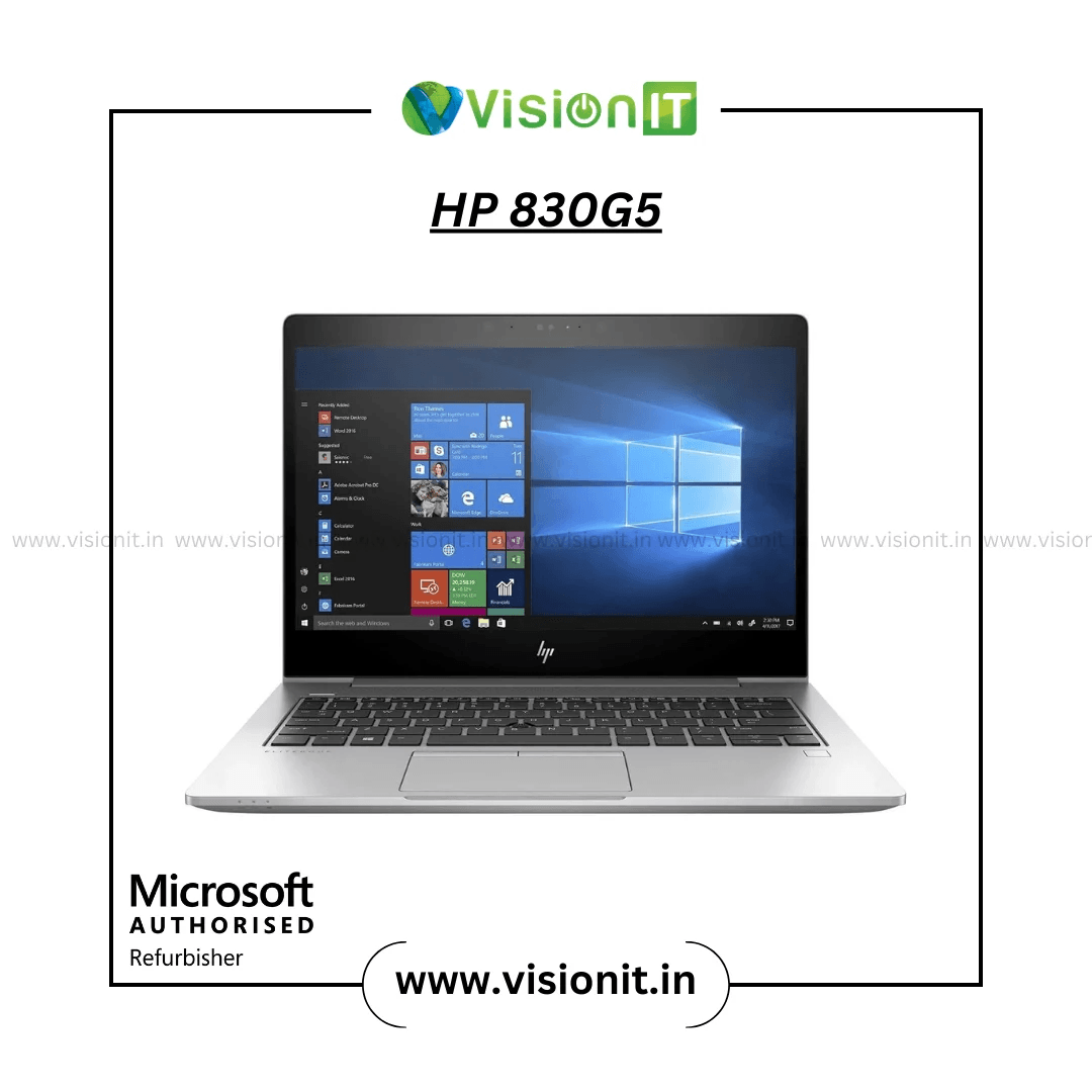 HP EliteBook 830 G5 with 8th Gen Intel processor, Full HD display, and secure features for business professionals