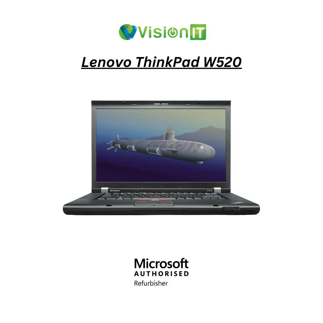 Lenovo ThinkPad W520 with Intel Core i7 and 8GB RAM for high-speed performance