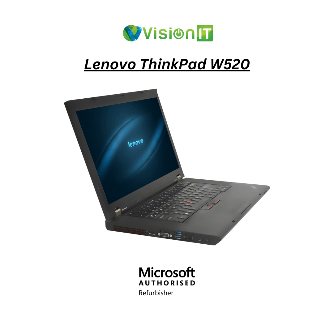 Lenovo ThinkPad W520 with NVIDIA Quadro 2000M graphics for design and multimedia tasks