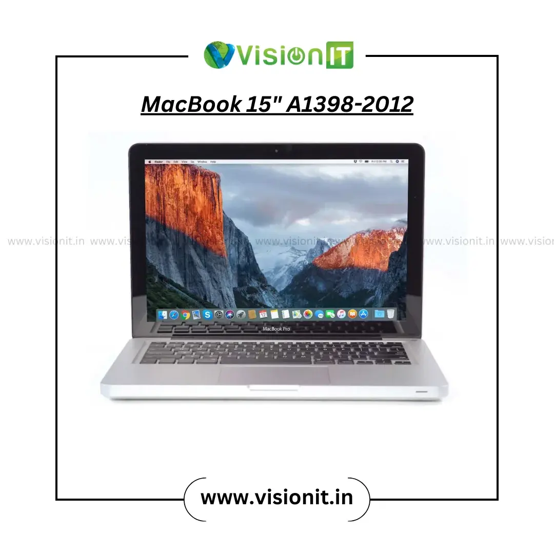 Refurbished Apple MacBook Pro A1398 with Retina display and powerful performance