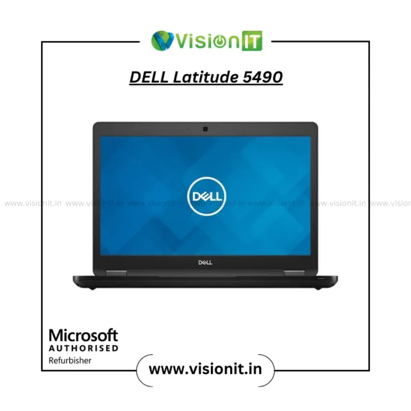 Refurbished Dell Latitude 5490 business laptop Intel i5 8th Gen processor DDR4 RAM upgradeable