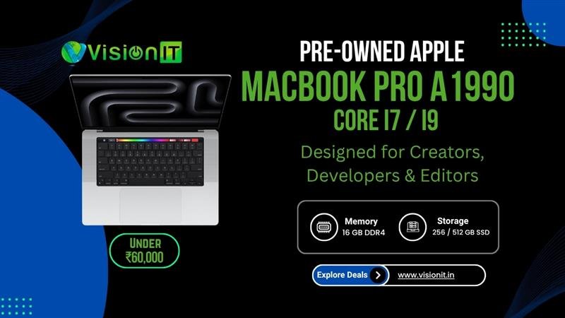 Power Your Creativity with MacBook Pro A1990