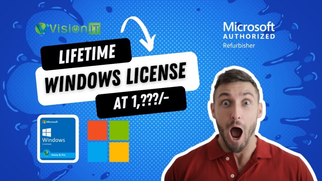 Buy Windows 10 Pro License – Lifetime Validity in India