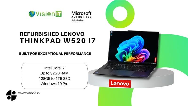 Work Like a Pro with Lenovo ThinkPad W520 i7 Laptop