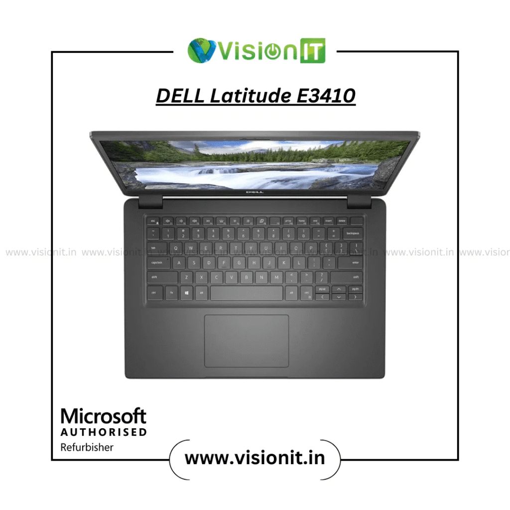 Dell Latitude E3410 laptop with modern design and matte finish