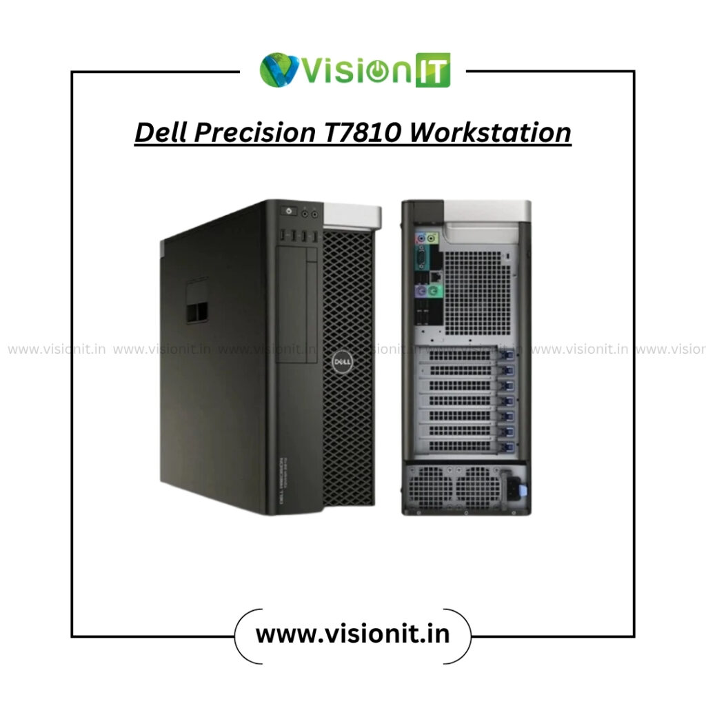 Dell Precision T7810 workstation with dual Xeon CPUs and ECC DDR4 RAM ideal for creative professionals
