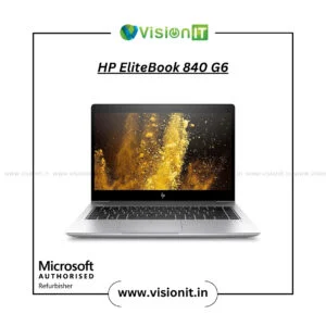 HP EliteBook 840 G6 refurbished laptop with i5 8th Gen, 14-inch display, Windows Pro – VisionIT