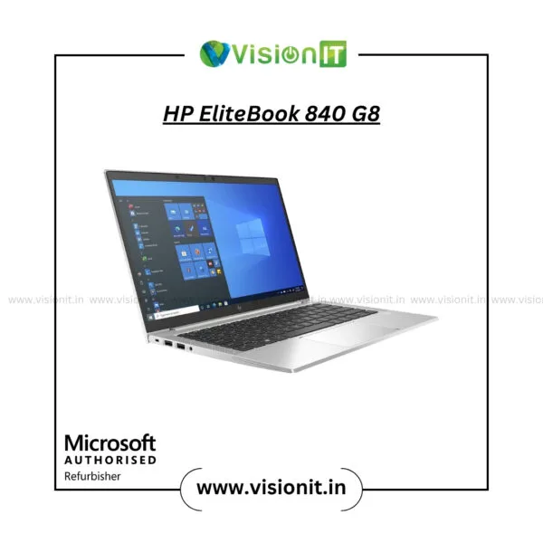HP EliteBook 840 G8 refurbished business laptop with sleek design and modern features