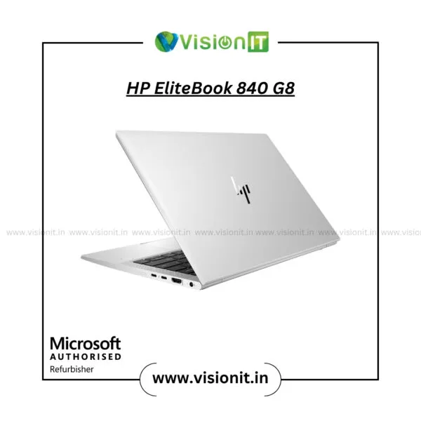 Refurbished HP EliteBook 840 G8 laptop with powerful performance and compact design
