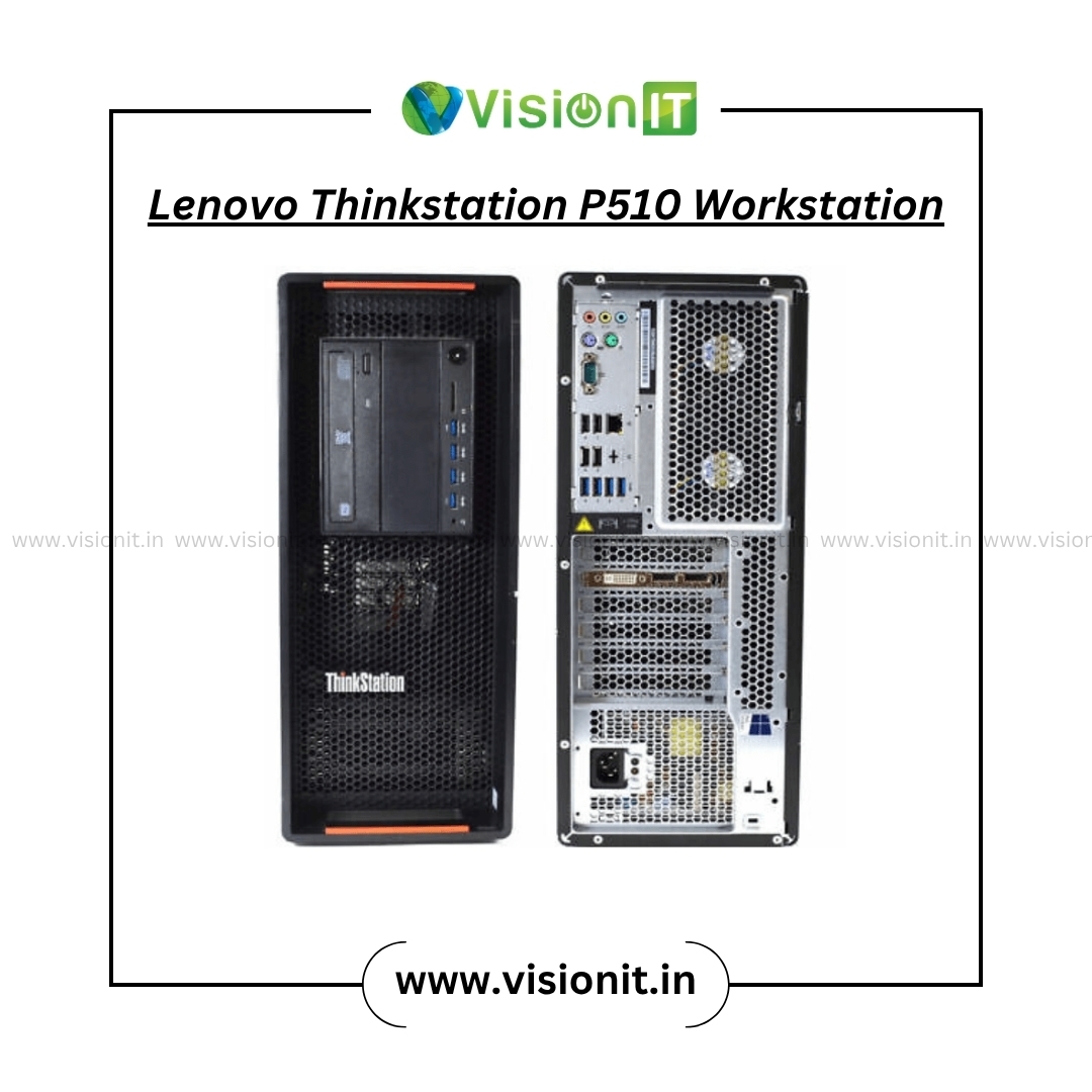 Lenovo ThinkStation P510 Workstation with Xeon processor, ECC RAM, and NVIDIA graphics for CAD and 3D workloads
