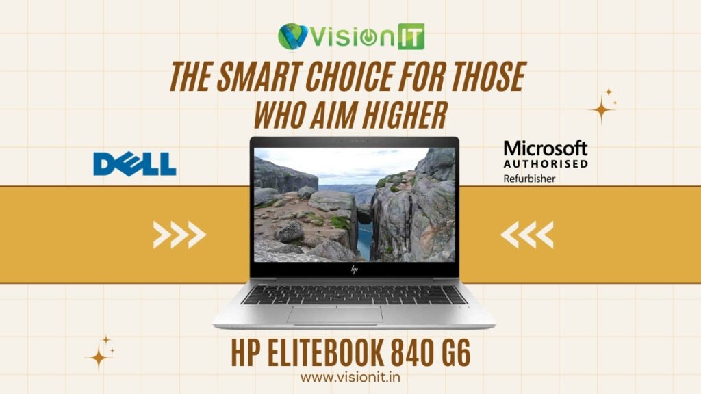 Refurbished HP EliteBook 840 G6 Slim Secure Laptop
