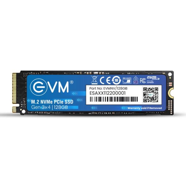 128GB EVM NVMe PCIe SSD for laptop and desktop with ultra-fast performance and quick boot times
