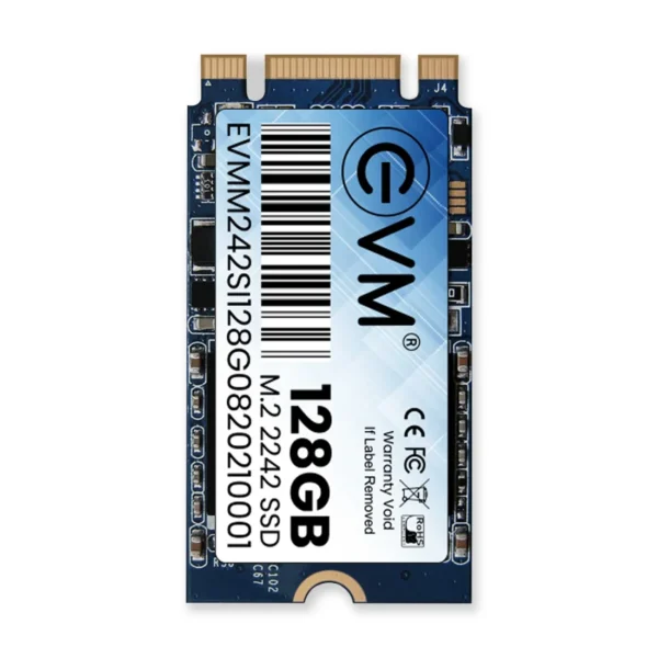 128GB EVM M.2 2242 SSD for laptop and desktop with fast boot performance