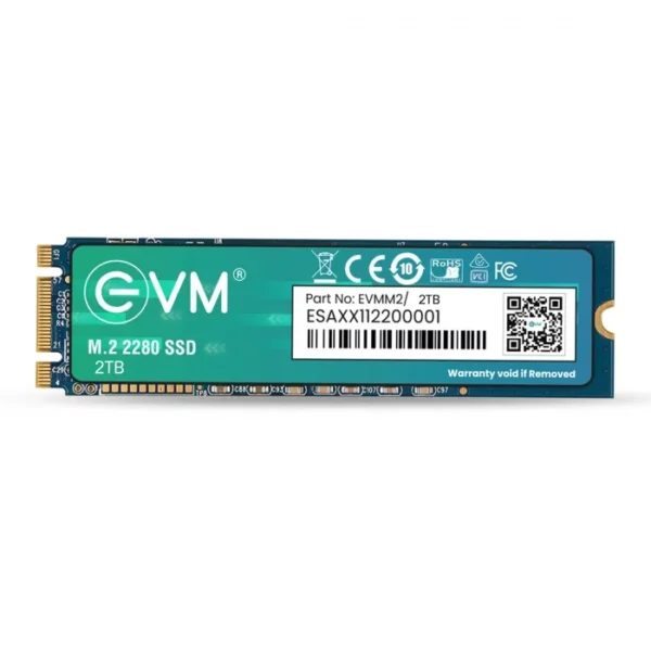 2TB EVM M.2 (2280) SSD for laptop and desktop offering fast performance and high-capacity storage