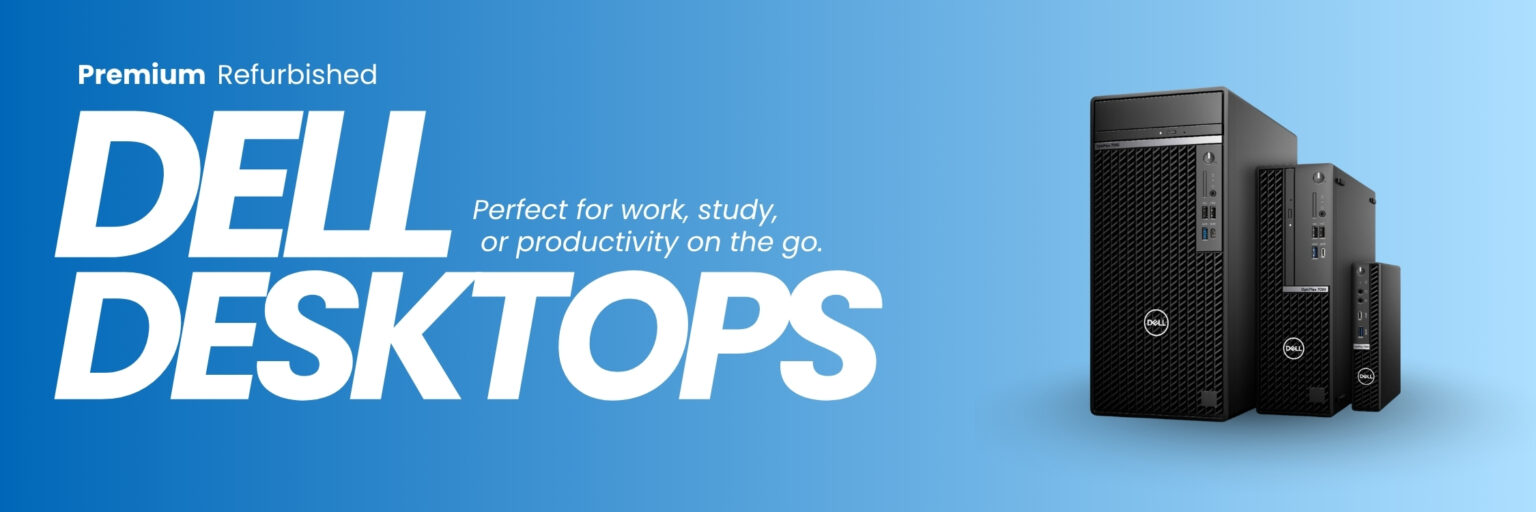 Refurbished Dell Desktops – Buy Tiny, SFF & Tower PCs with Genuine Windows and warranty from VisionIT Peripherals India.