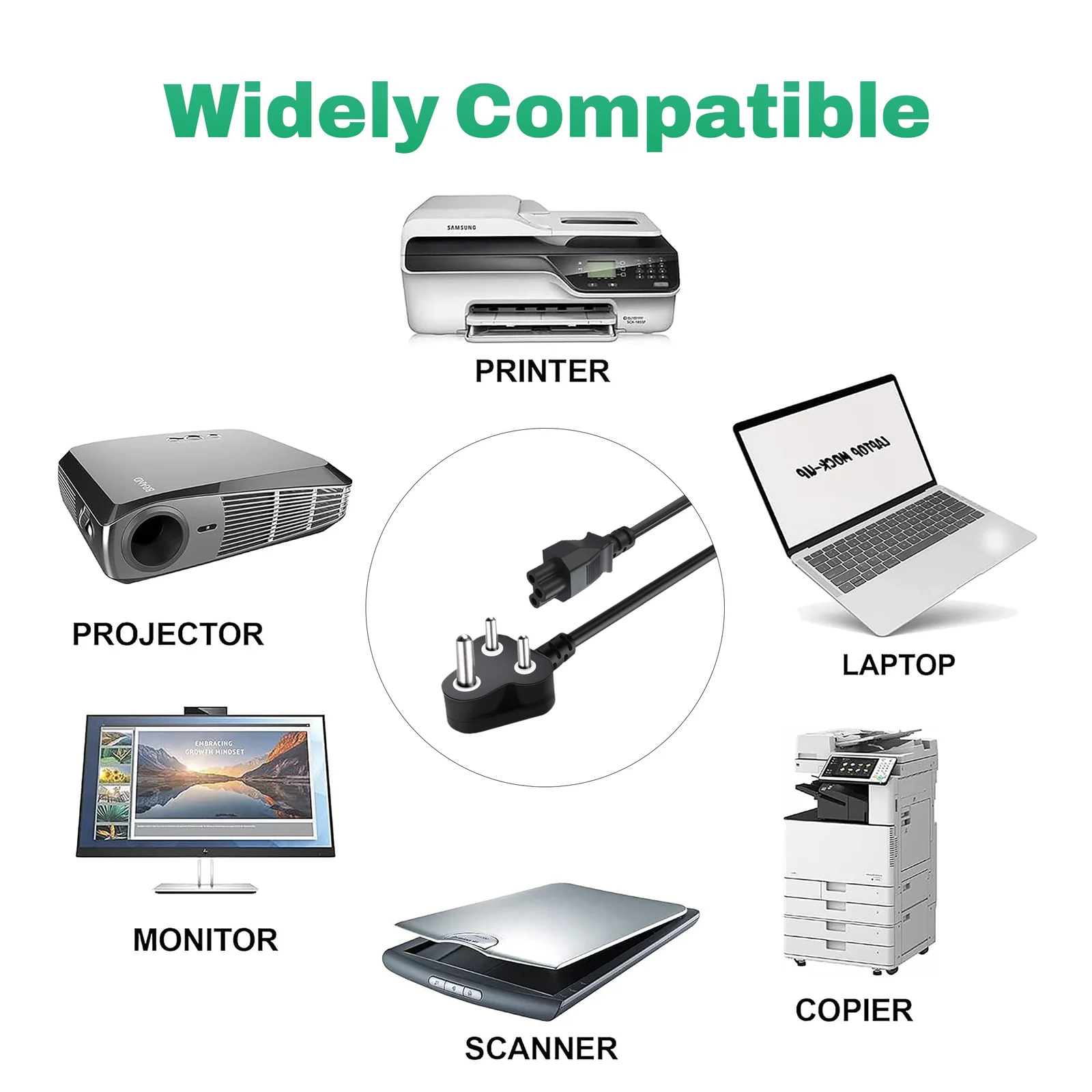 Laptop Power Cord - Image 3