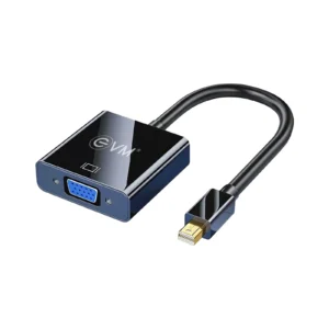 EVM Mini DP to VGA converter adapter for connecting Mini DisplayPort laptops to VGA monitors or projectors in India
