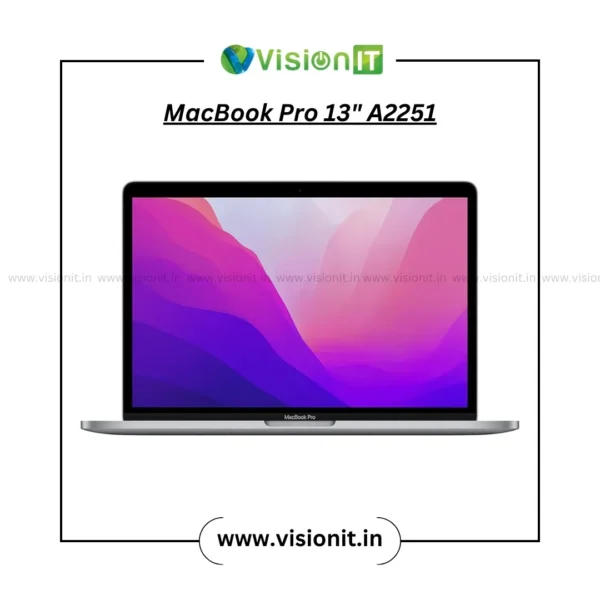 Apple MacBook Pro A2251 13" | Intel i7 | 16GB RAM - 512GB SSD | Warranty & Original Adapter | High Performance Value