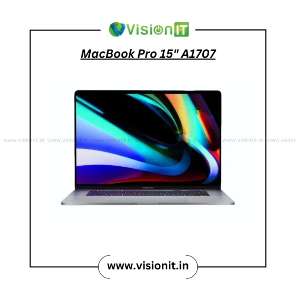 Apple MacBook Pro A1707 15" | i7-7660U | 16GB RAM - 512GB SSD with Warranty & Original Adapter | Powerful Laptop for Work