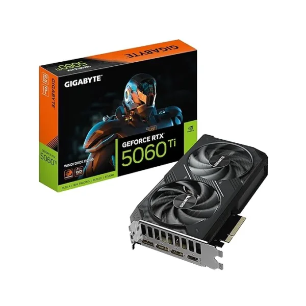 Gigabyte RTX 5060 Ti 8GB WindForce 2X OC Graphics Card
