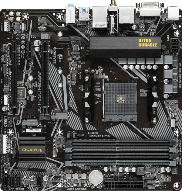 GIGABYTE B550M DS3H AC AMD B550 Micro-ATX Motherboard