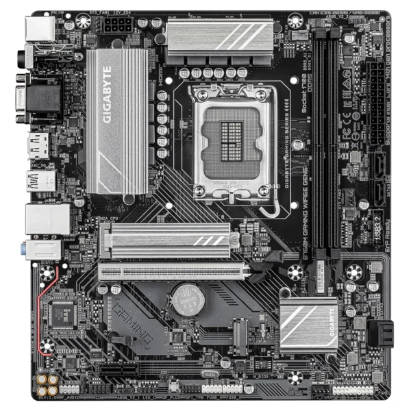 GIGABYTE B760 M Gaming WiFi 6E Intel Micro ATX motherboard with LGA1700 socket and DDR5 support in India