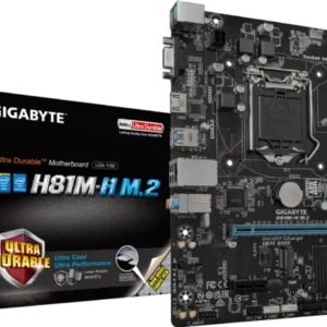 GIGABYTE H81M-H M.2 Intel H81 Micro ATX Motherboard