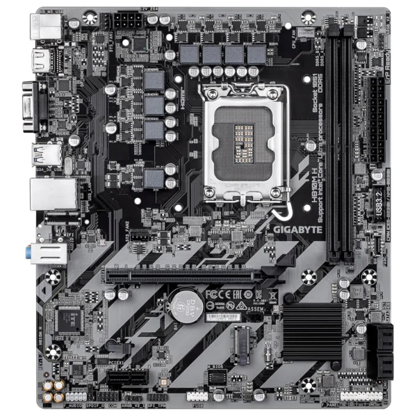 GIGABYTE H810 MH DDR5 motherboard micro ATX board with DDR5 memory support M.2 NVMe and dual display outputs