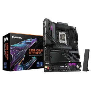 GIGABYTE Z890 AORUS Elite Wi-Fi 7 Motherboard with DDR5 and PCIe Gen5 support