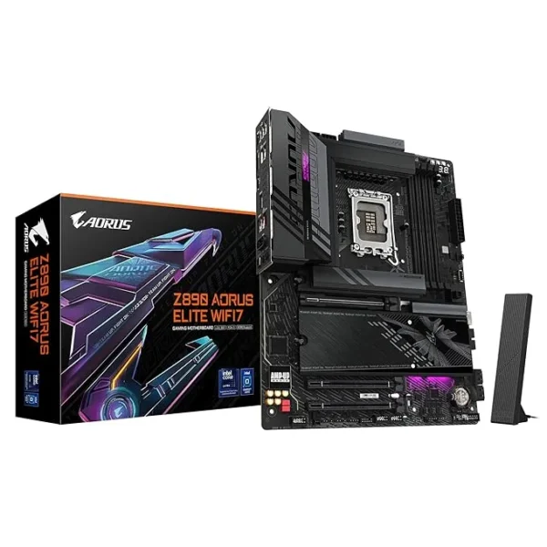 GIGABYTE Z890 AORUS Elite Wi-Fi 7 Motherboard ? Premium DDR5 & PCIe Gen5