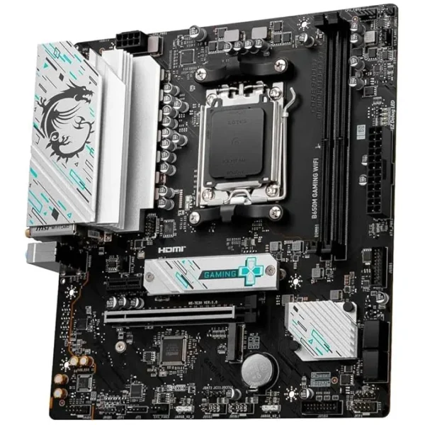 MSI B650M Gaming WiFi DDR5 AMD B650 Micro-ATX Motherboard