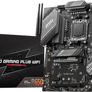 MSI B650 Gaming Plus WiFi AMD B650 ATX Motherboard with DDR5 support