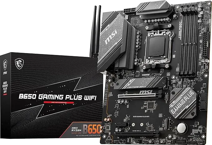 MSI B650 Gaming Plus WiFi AMD B650 ATX Motherboard