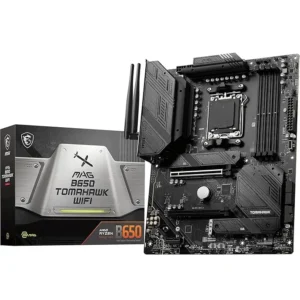 MSI MAG B650 Tomahawk WiFi AMD B650 ATX Motherboard with DDR5 support