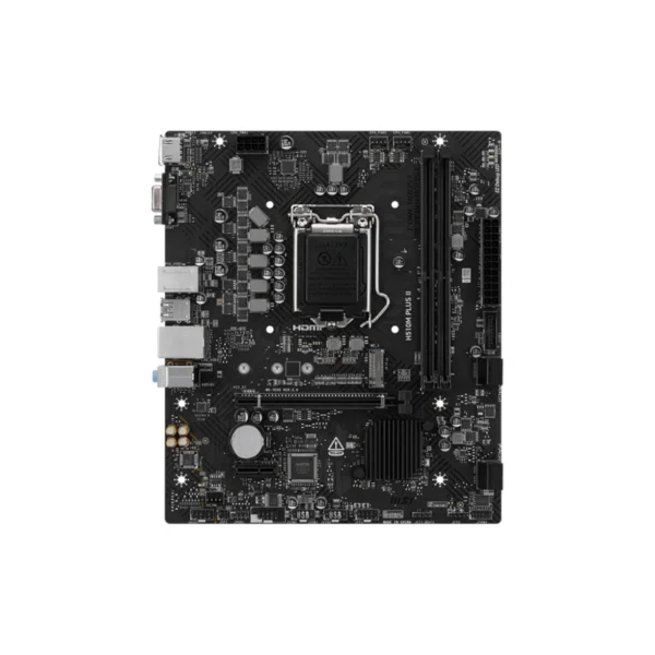 MSI H510M PLUS II Intel H510 Micro-ATX motherboard with LGA1200 socket and DDR4 support for desktop builds in India