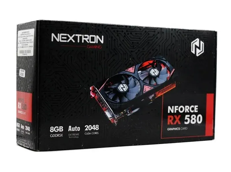 Nextron RX 580 8GB DDR5 Graphics Card