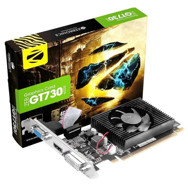 Zebronics GT 730 4GB DDR3 budget graphics card for office and multimedia use