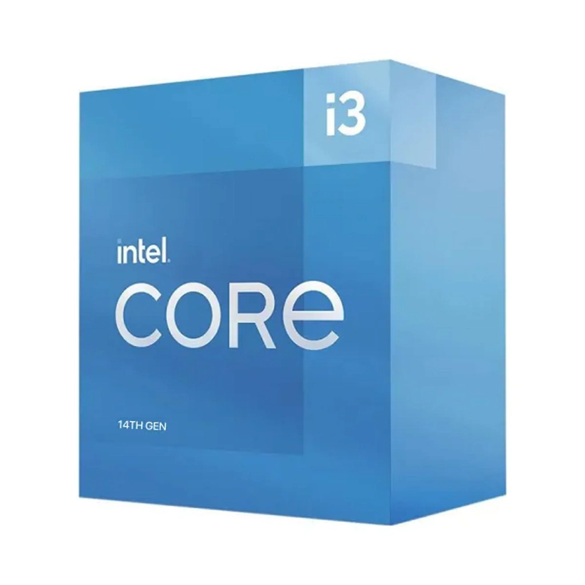 Intel Core i3-14100 14th Gen 4 core desktop processor with UHD 730 graphics for productivity and home PCs
