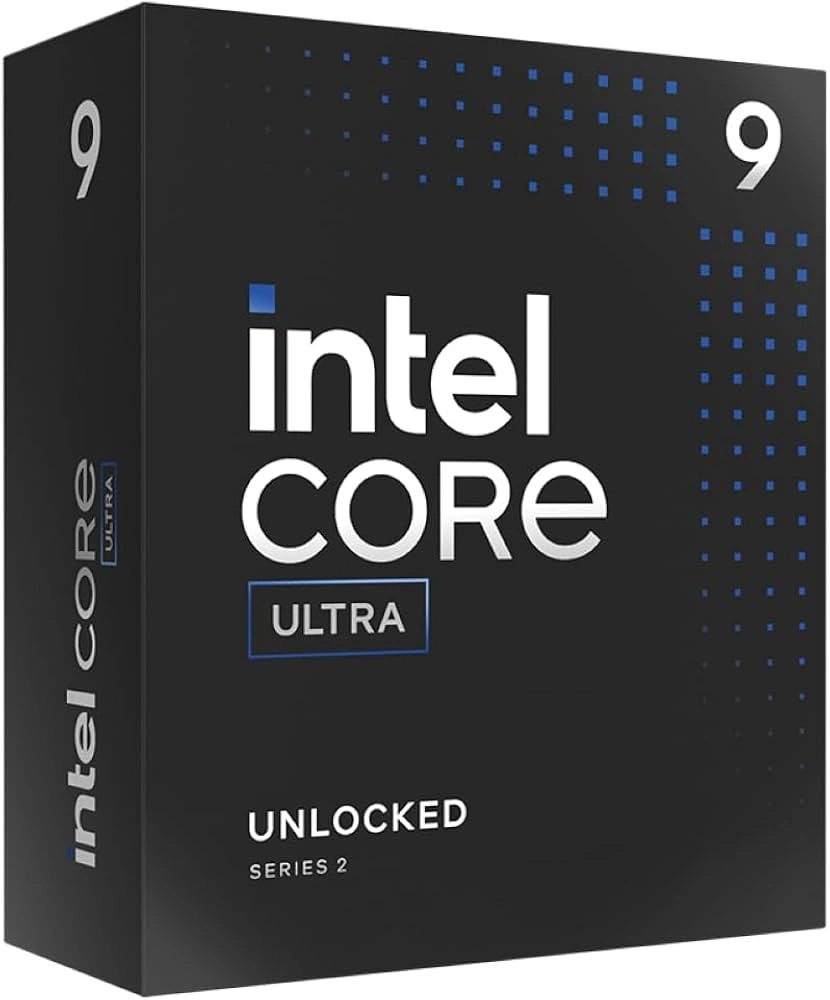 Intel Core Ultra 9 285K 24 core unlocked LGA1851 desktop processor with AI NPU for enthusiast gaming PC builds in India