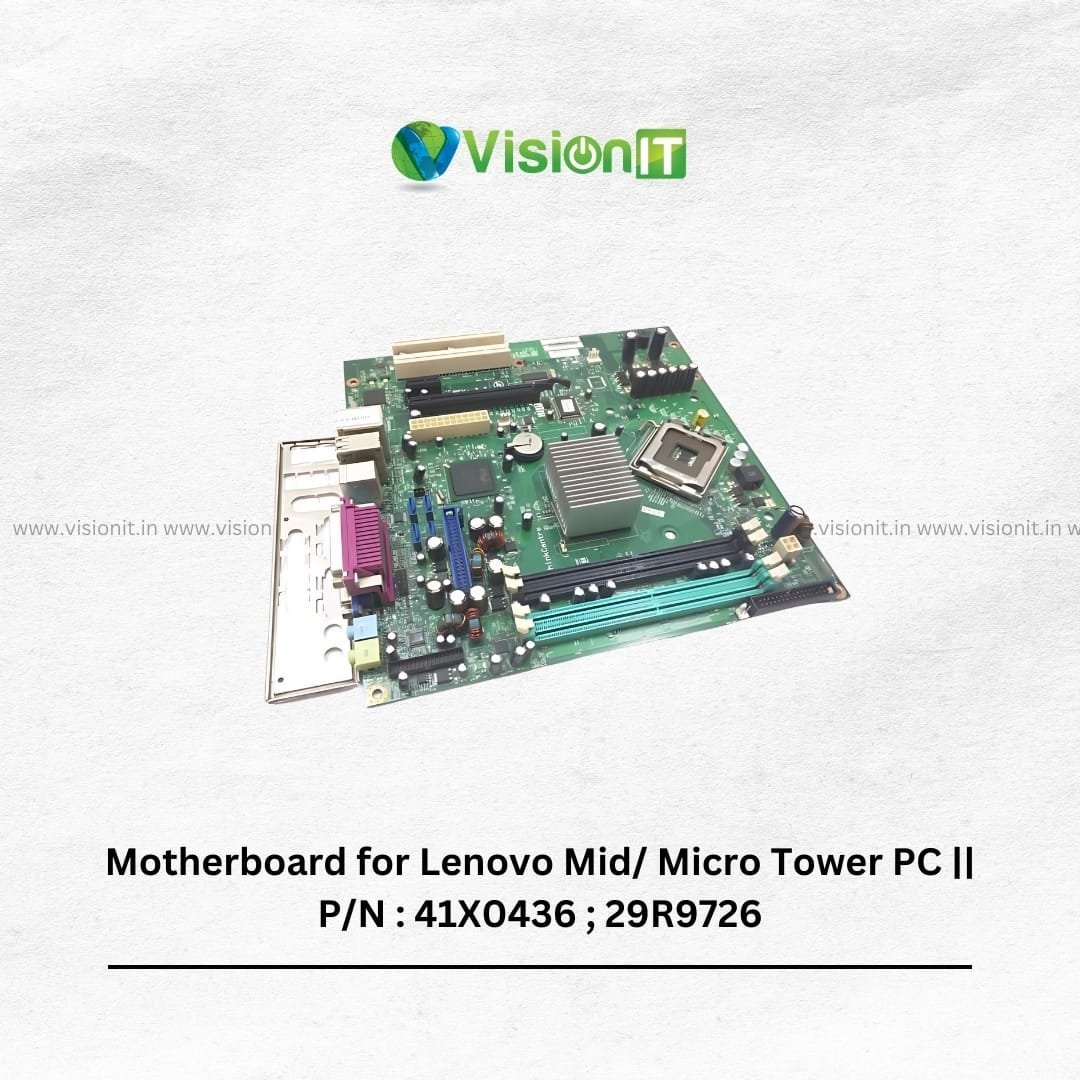 Motherboard for Lenovo Mid/ Micro Tower PC || P/N : 41X0436 ; 29R9726