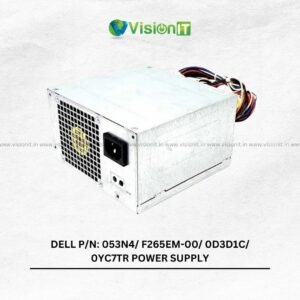 DELL P/N: 053N4/ F265EM-00/ 0D3D1C/ 0YC7TR POWER SUPPLY