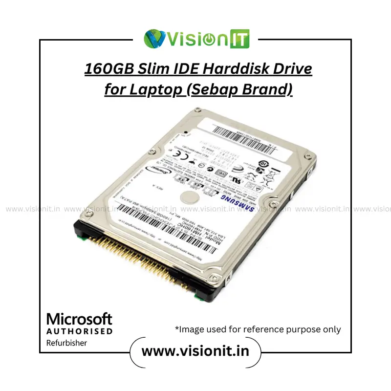 160GB Slim IDE Harddisk Drive for Laptop (Sebap Brand)