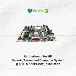 Motherboard for HP Generic/Assembled Computer System || P/N : MBB5F7-B02 ; 5188-7102