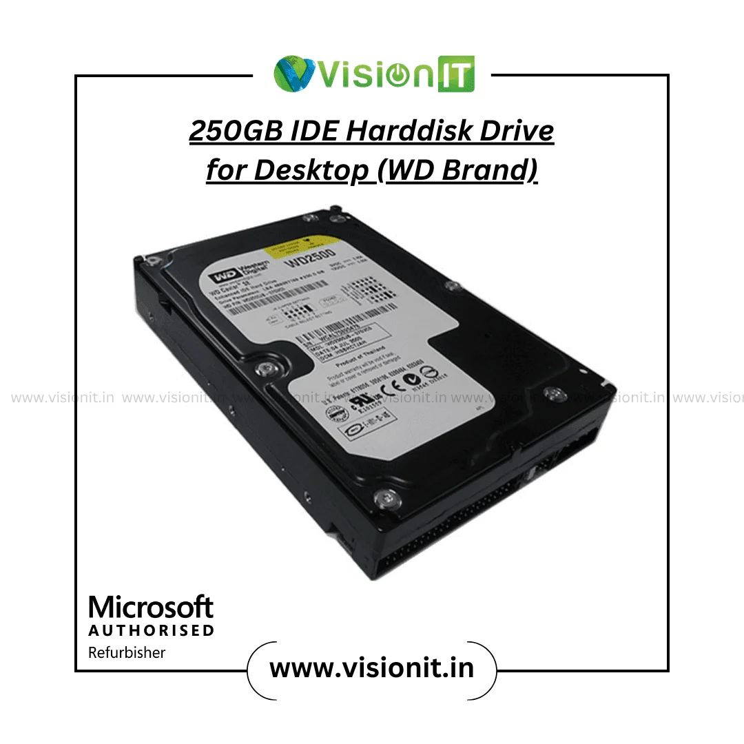 250GB IDE Harddisk Drive for Desktop (WD Brand)