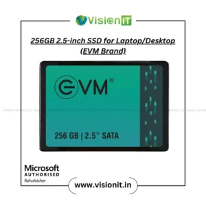 256GB 2.5-inch SSD for Laptop/Desktop (EVM Brand)