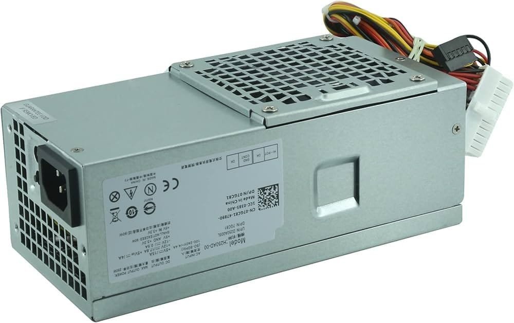 DELL Optiplex Power Supply (SMPS) P/N: DY72N/ L250ED-00 - Image 2