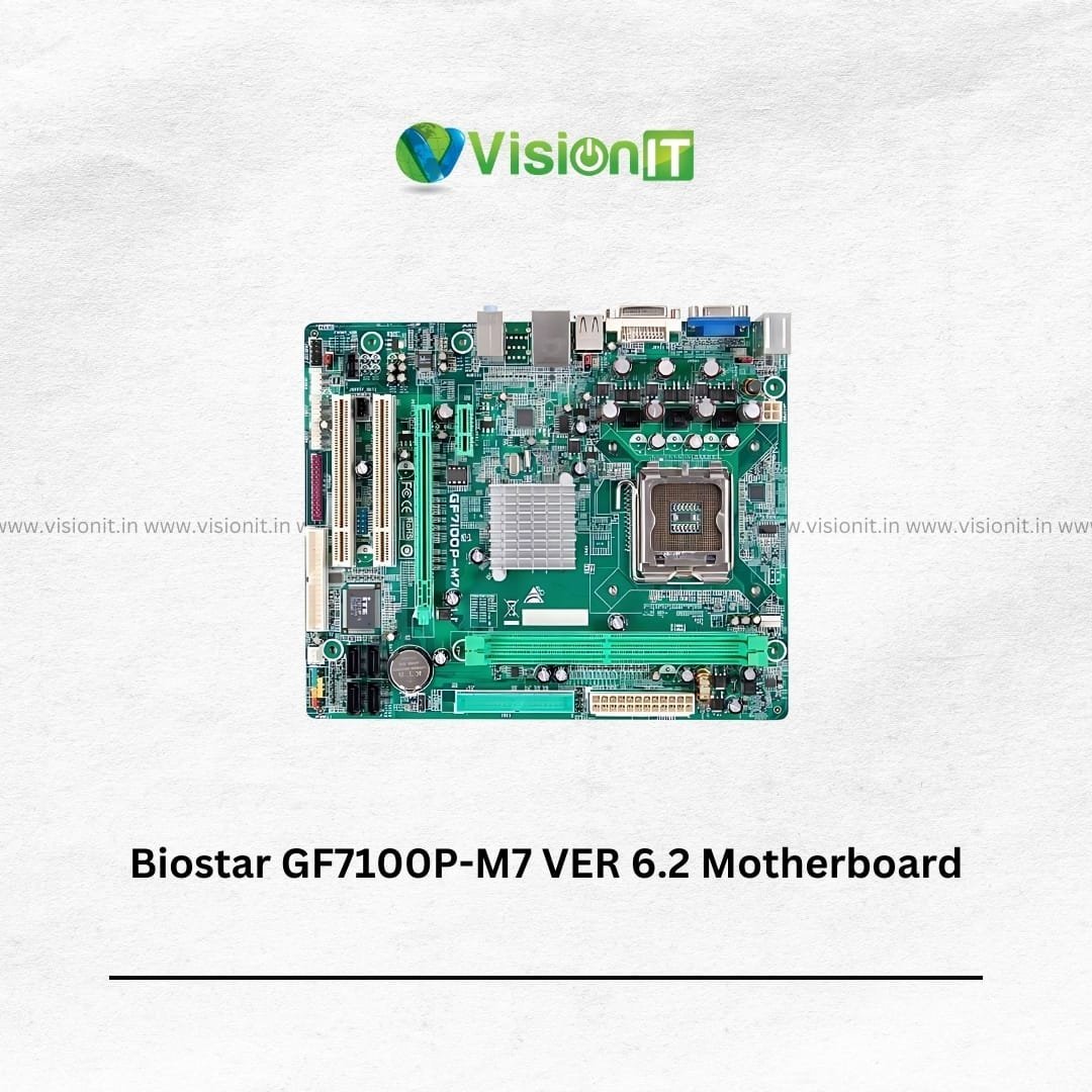nVidia Chipset Biostar GF7100P-M7 VER 6.2 Motherboard for Desktop Computer