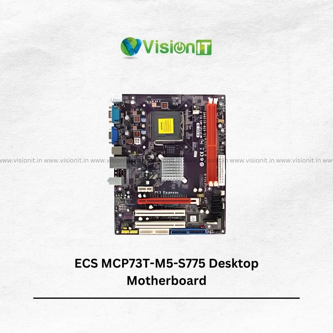 nVidia Chipset ECS MCP73T-M5-S775 Motherboard for Desktop Computer