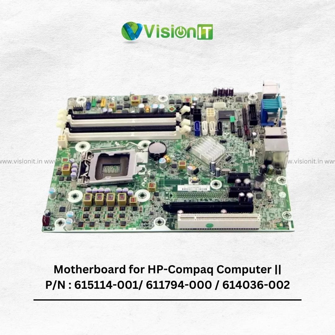 Motherboard for HP-Compaq Computer || P/N : 615114-001/ 611794-000 / 614036-002